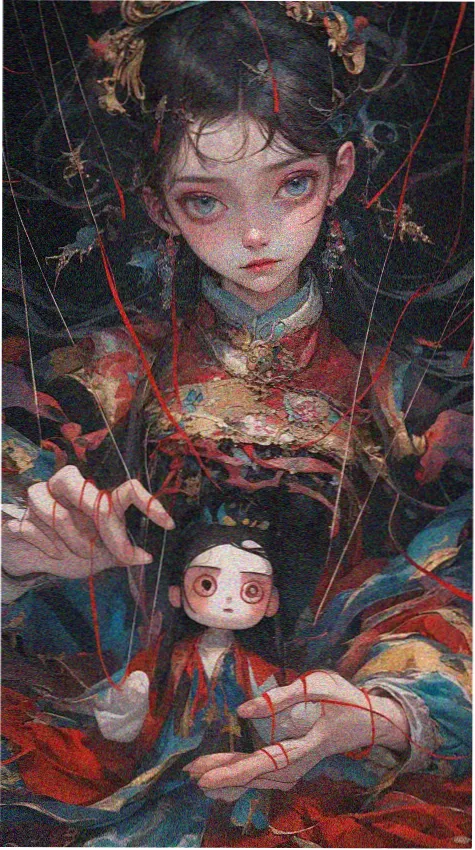 国风奇幻电影墨色山海封面